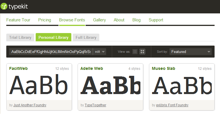 The easiest way to use Real Fonts on your website