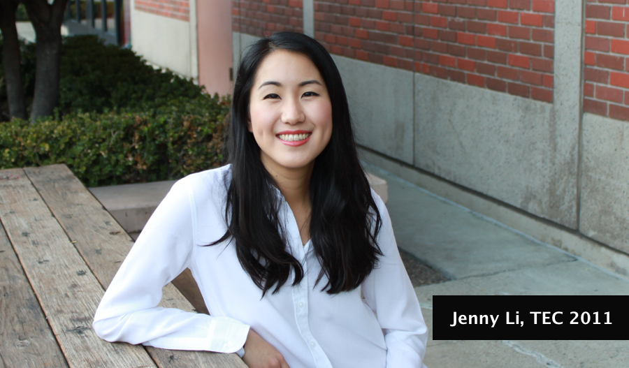 Jenny Li, TEC Fellow Alum