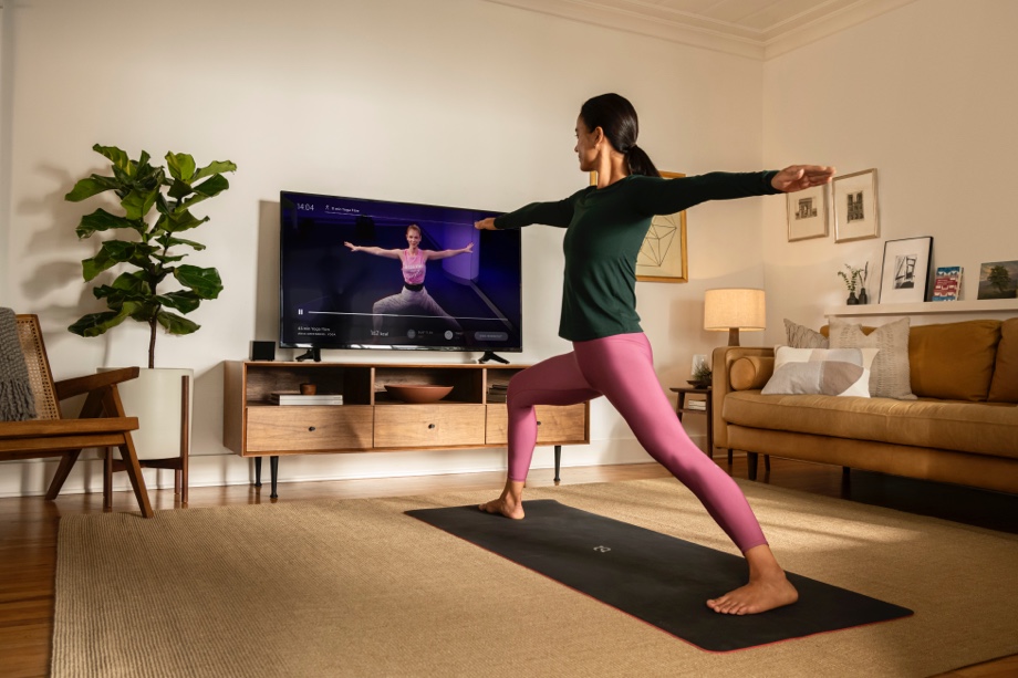 Peloton App yoga at home 