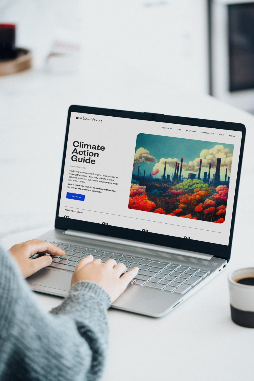 True Ventures Climate Action Guide for Founders Looking to Decarbonize Their Startups